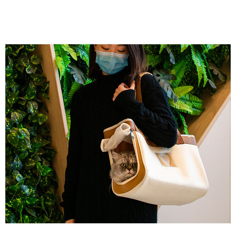 Portable Large Cat Backpack Carrier – New Style Travel & Outing Pet Bag