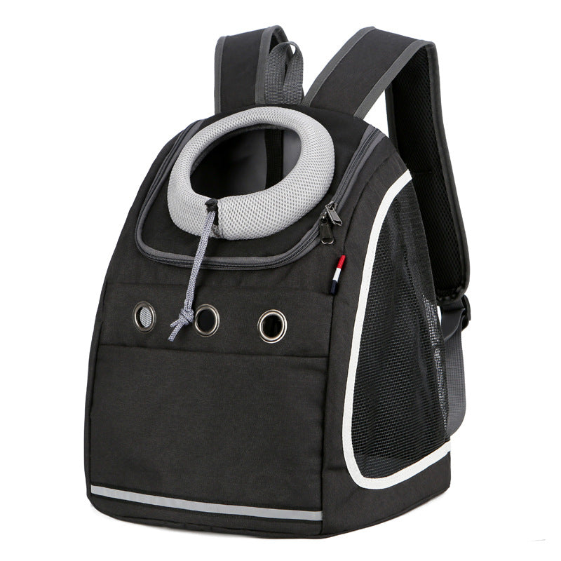 Pet Backpack Carrier for Cats & Small Pets – Breathable Space Capsule Travel Bag