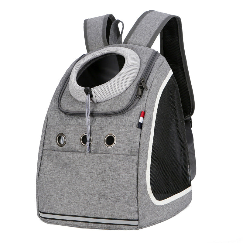 Pet Backpack Carrier for Cats & Small Pets – Breathable Space Capsule Travel Bag