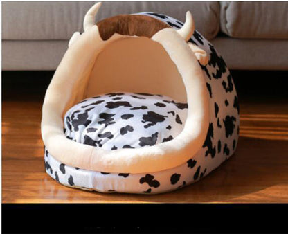 Cozy Cat House Bed | Soft Indoor Pet Sleeping Nest for Cats