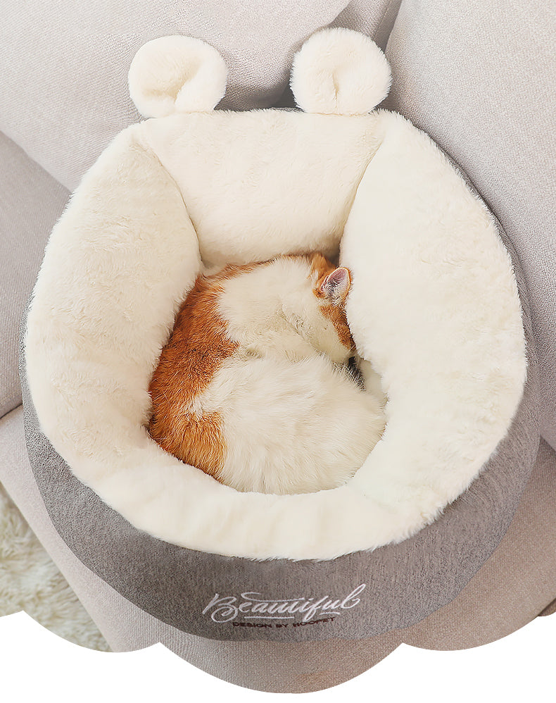 Warm Soft Pet Dog Bed Sleeping Bag | Cozy Puppy Cushion Kennel