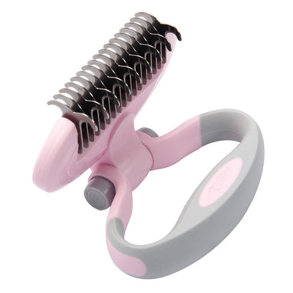 Pet Grooming & Cleaning Dog Comb – Knot & Tangled Hair Remover