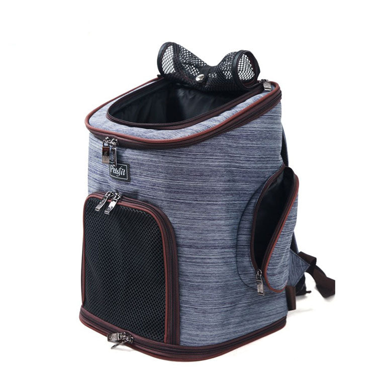 Pet Dog Backpack Carrier – Comfortable Travel & Outdoor Bag for Small Dogs