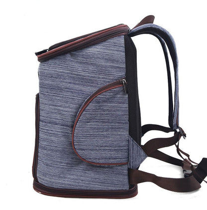 Pet Dog Backpack Carrier – Comfortable Travel & Outdoor Bag for Small Dogs