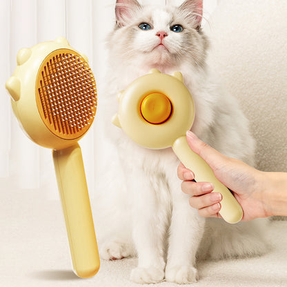 Cat & Dog Massage Comb – Pet Magic Hair Removal Grooming Brush & Scratcher