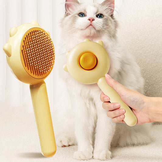 Cat & Dog Massage Comb – Pet Magic Hair Removal Grooming Brush & Scratcher