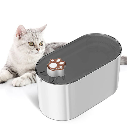3L Automatic Pet Water Fountain with LED Light – Ultra-Quiet Filtered Water Dispenser for Cats & Dogs