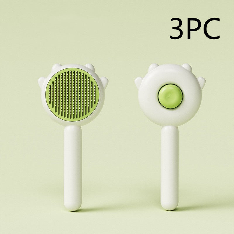 Cat & Dog Massage Comb – Pet Magic Hair Removal Grooming Brush & Scratcher