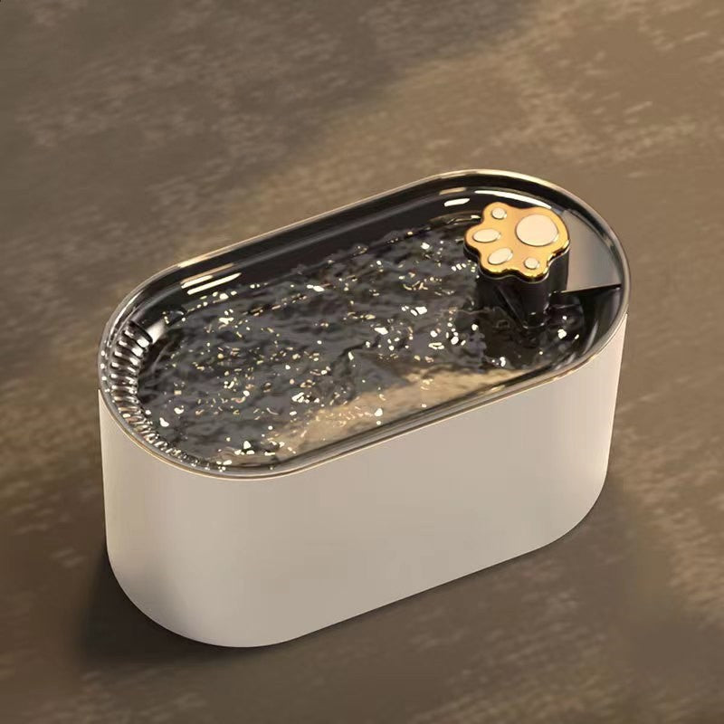 3L Automatic Pet Water Fountain with LED Light – Ultra-Quiet Filtered Water Dispenser for Cats & Dogs